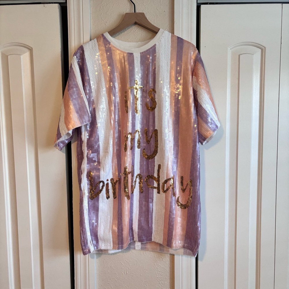 NWT Sequince Birthday Dress Size Small